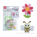 Diamond Painting Stickers bee and flower